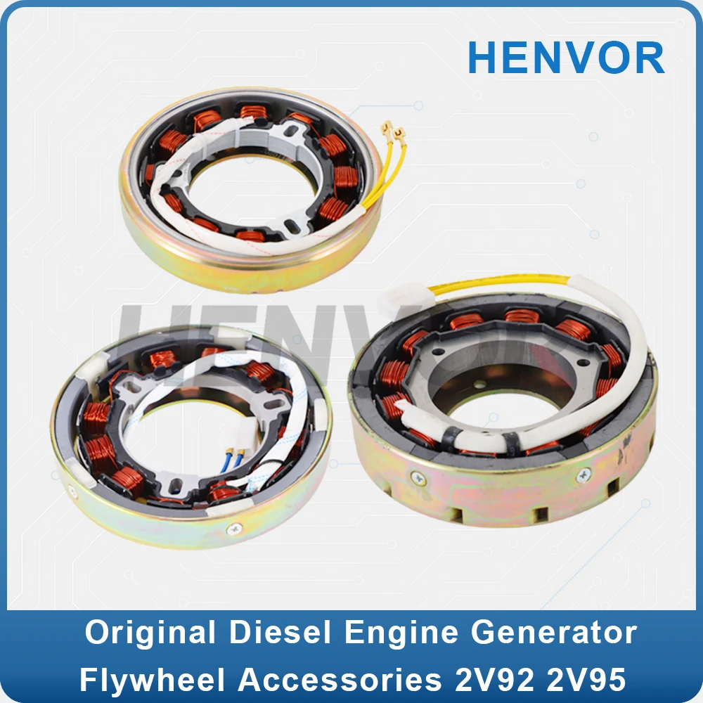 For Diesel Engine Generator Flywheel Accessories 2V92 2V95 2V80 EV80 192F 1100F