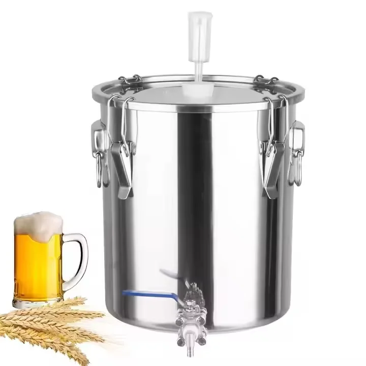 Homemade beer barrel 304 stainless steel wine barrel 20L 50L 100L custom design barrel material