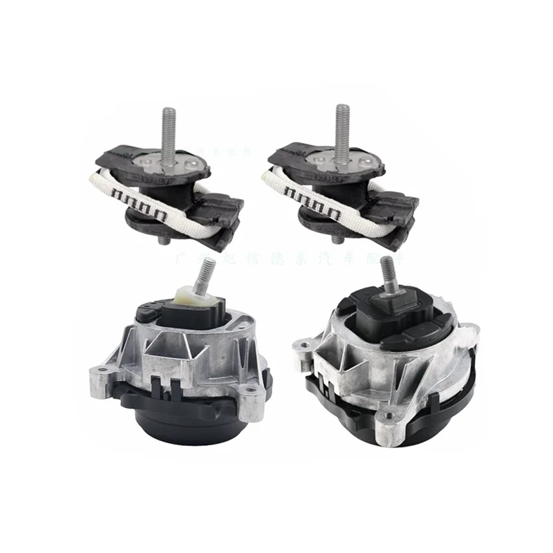 

4PCS Engine Gearbox Support Motor Mounts Kit For BMW F20 F22 F34 F31 F33 F36 F30 328d 14-18 22116787657 22116787658 22316796617