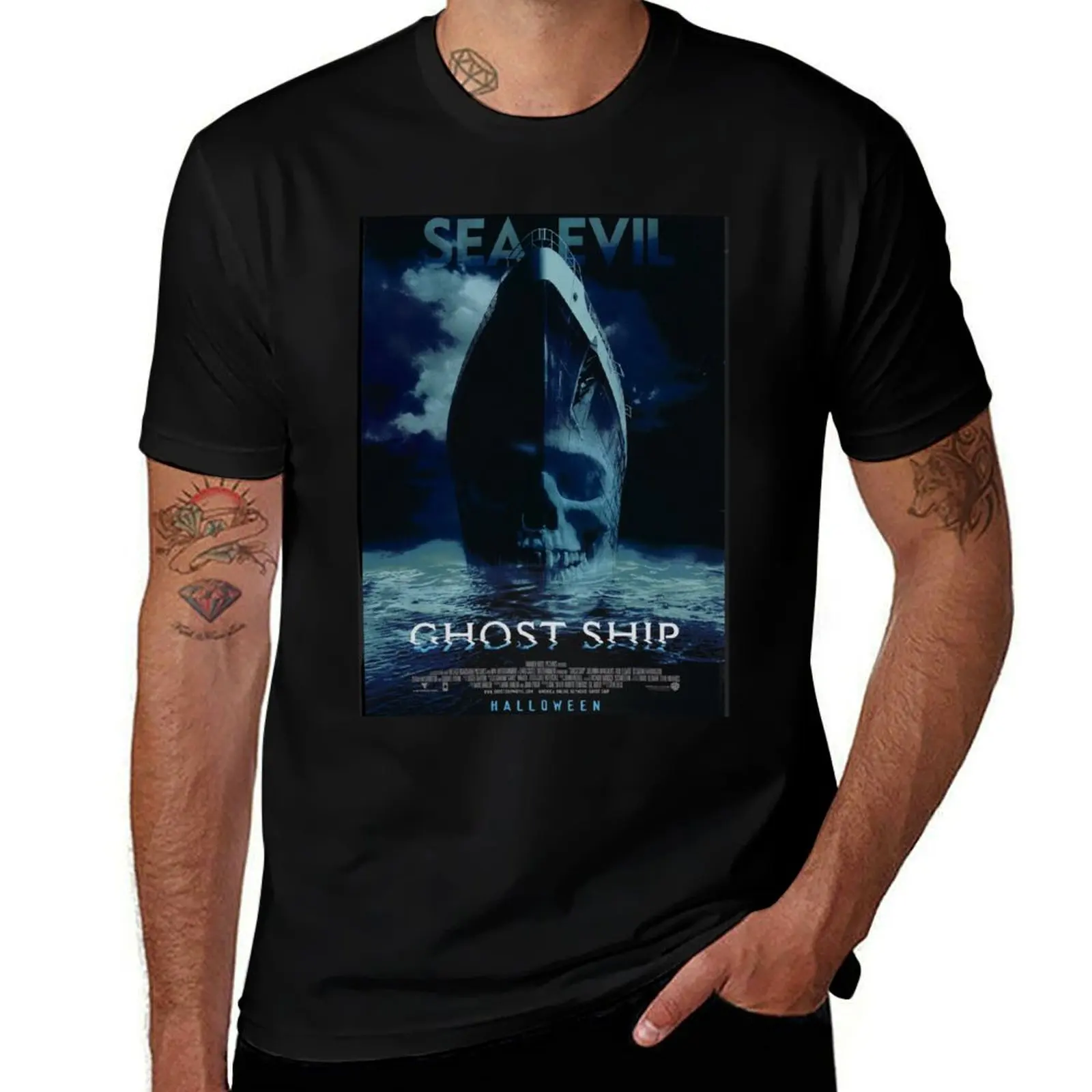 

shirt men 100% Ghost cotton t brand Ship men luxury t T-Shirt 100% shirt cotton
