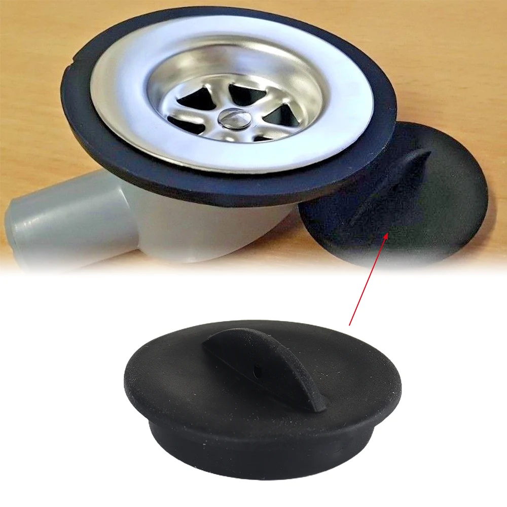 

RV Drain Plug Cover Waste Outlet Replacement Plug 1.1/2" To Caravan Motorhome Accessories 82068 For 1.1/4" Sink Waste