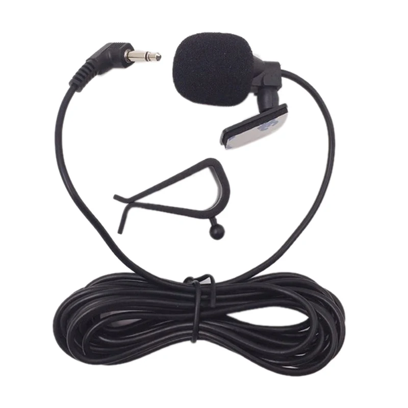 1PC 3.5mm Microphone Car Stereo/mono GPS Bluetooth Enabled Audio DVD External Mic