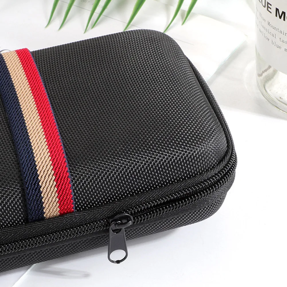 Estuche de transporte portátil, estuche protector de almacenamiento de viaje a prueba de golpes con bolsillo para consola de juegos Retro Anbernic RG Cube