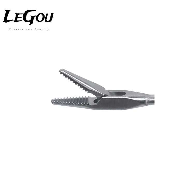 LeGou Professional Laryngological Instruments 2*230 Scissors Endoscopic Grasper