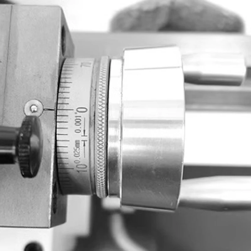 Torno pequeño para el hogar, máquina herramienta de cuentas multifunción mejorada horizontal de velocidad variable de alta precisión HC280