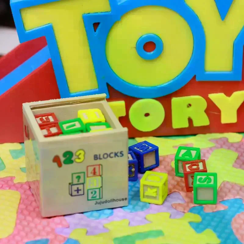 1 مجموعة بيت الدمية الملحقات 1/6 مقياس دمية مصغرة محاكاة بنة صغيرة التجمع نموذج اللعب #3