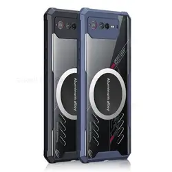 Funda For Asus ROG Phone 7 Pro HD Transparent For Magsafe Magnetic Case For Rog Phone 6 Cooling Heat Dissipation Magsafing Cover