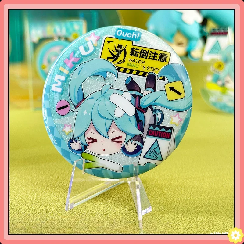 

Hatsune Miku Tinplate Badge Peripheral Products Luka Megurine Luka Kagamine KAITO MEIKO Hatsune Miku Series of Falls Original