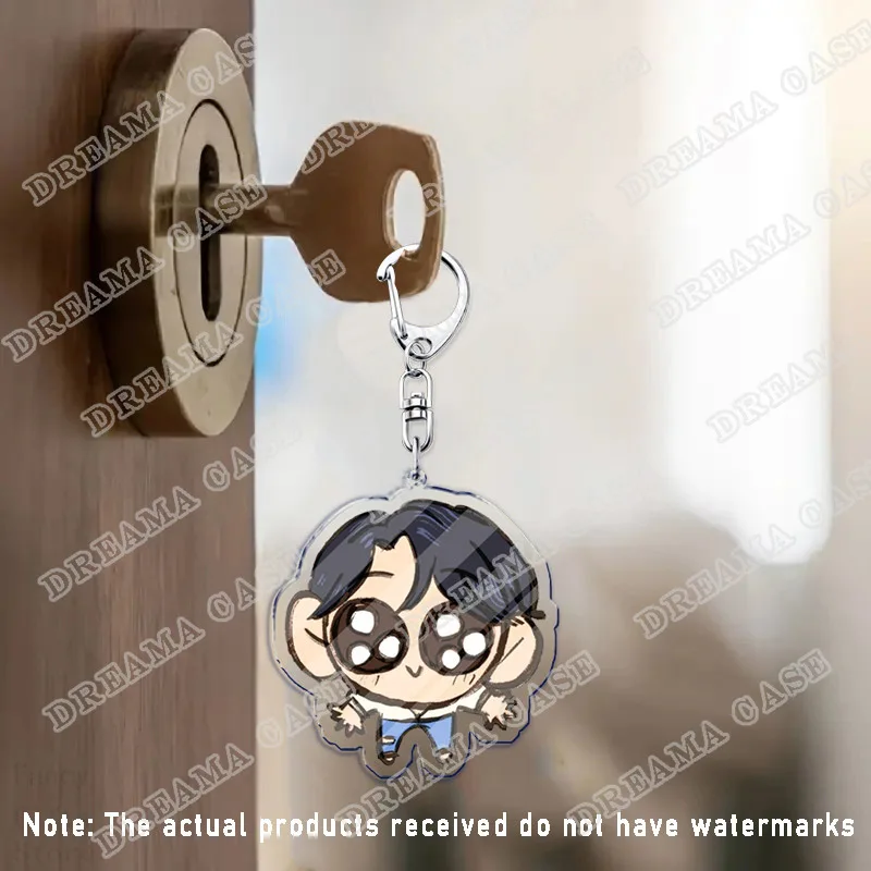 漫画 K-POP 悪魔ハンター Saja ボーイズアクリルキーホルダーリング両面キーチェーンジュエリーファン愛のギフト