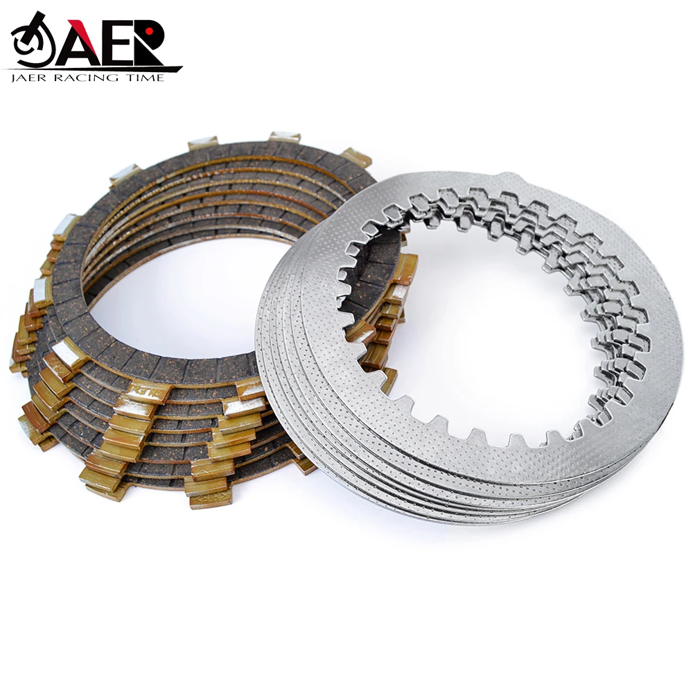 Motorcycle Steel Friction Clutch Plate Kit for Yamaha 4H7-16321-00 4H7-16321-02 371-16325-00 XJ600 Diversion YX600 Radian