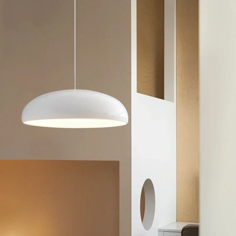 Macaron Round LED Pendant Light, Nordic Modern Decor Lamp, Macaron Chandelier, Sala de jantar, Sala de estar, Luminárias domésticas, 35 cm, 45 cm, 60cm