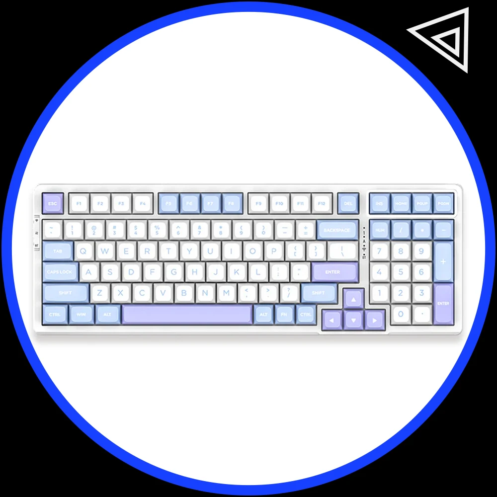 

VGN V98 Pro V3 Mechanical Keyboard Tri Mode Wireless Keyboard Hot Swap RGB Gasket Laptop Gamer Gaming Keyboard PC Accessories ​