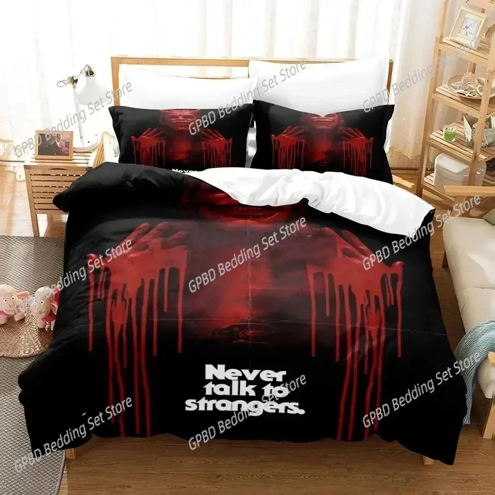 

3D Print Black Phone Bedding Set 3D Printed Suitable for Bedroom Duvet Cover Set With Pillowcases Kids Home Textile