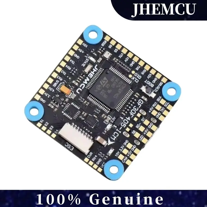 

JHEMCU GF30F405-ICM Baro OSD BlackBox 5 В 10 В двойной контроллер полета BEC F405 3-8S 30x30 мм для RC FPV комплект деталей для дрона для фристайла