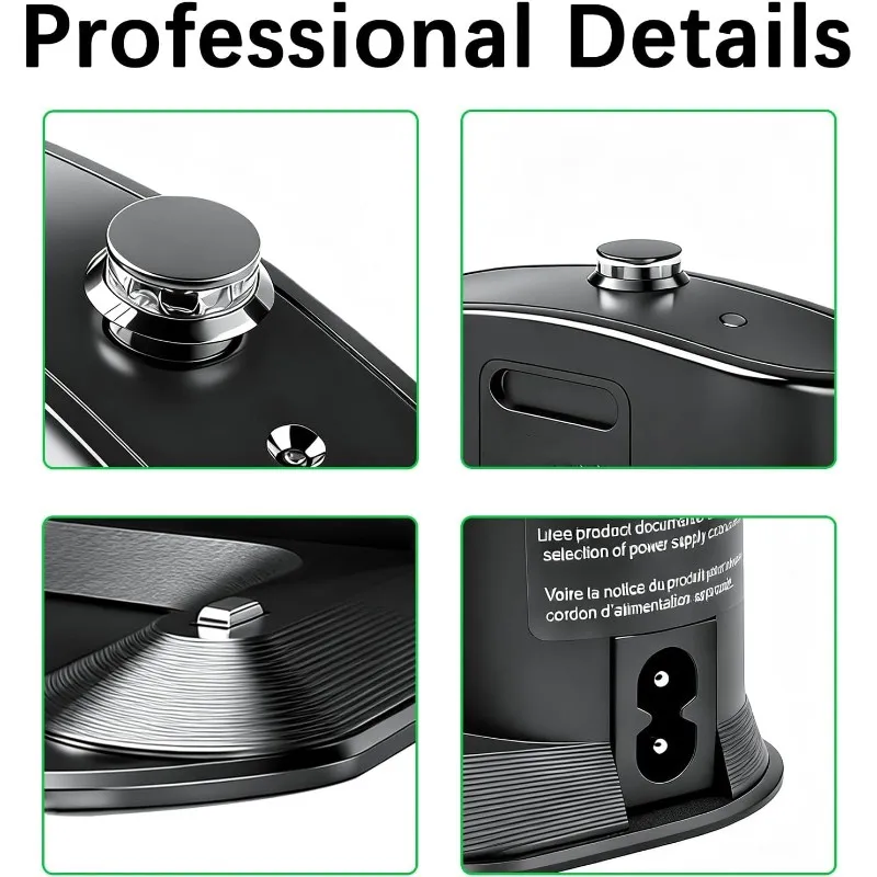 

Комплект шнура питания с зарядной док-станцией для пылесосов Irobot Roomba серий 500, 600, 700, 800, 900, зарядная база, запчасти, вилка AU-A54Q