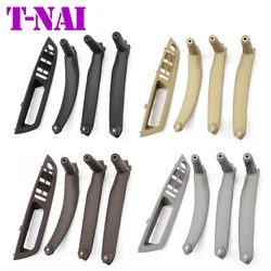 LHD 4PCS Set Left Front Driver's Seat Interior Door Armrests Door Pull Handle Kit Replacement For BMW E70 E71 X5 X6 2007-2013