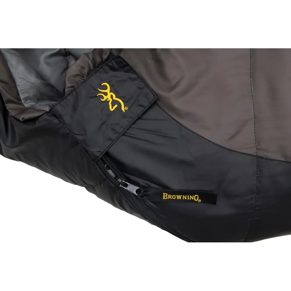 Camping Endeavour +20 °   Sac de couchage momie - Marron/Noir