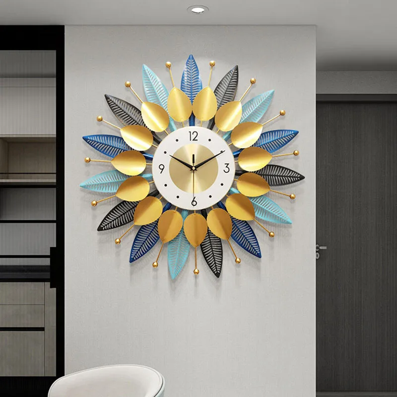 Silent Minimalist Wall Clocks Computer European Restaurant Creative Silent Replica Digital Travel Horloge Murale Home Decor
