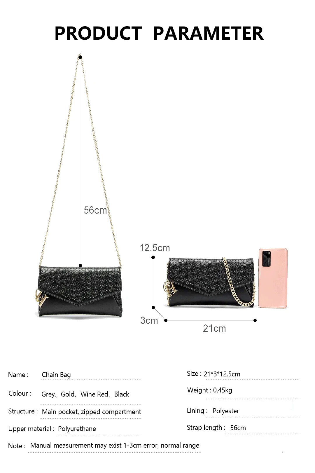 CH Neue Luxusmarke Designer Dating Party 2025 Retro Exklusive Damenhandtasche Frauen Schultertasche Klassisches Design – Detail 2