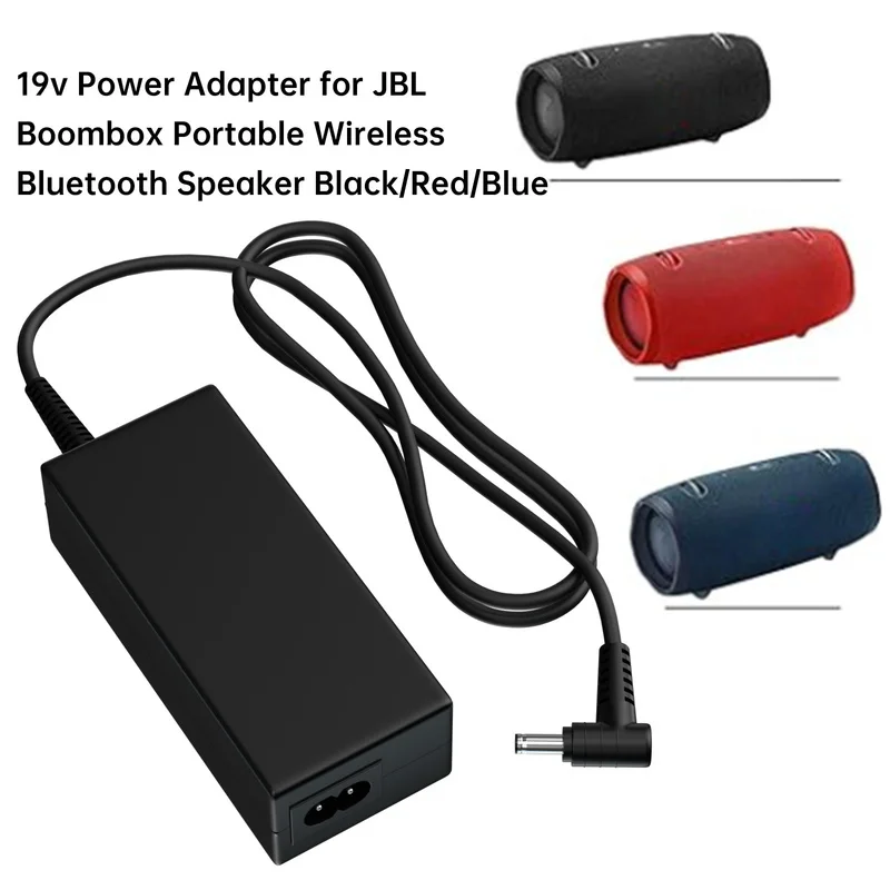 19V 65W Charger Fit for JBL Boombox 2 1 Xtreme Extreme Portable Wireless Bluetooth Speaker Replacement Power Supply Adapter Cord
