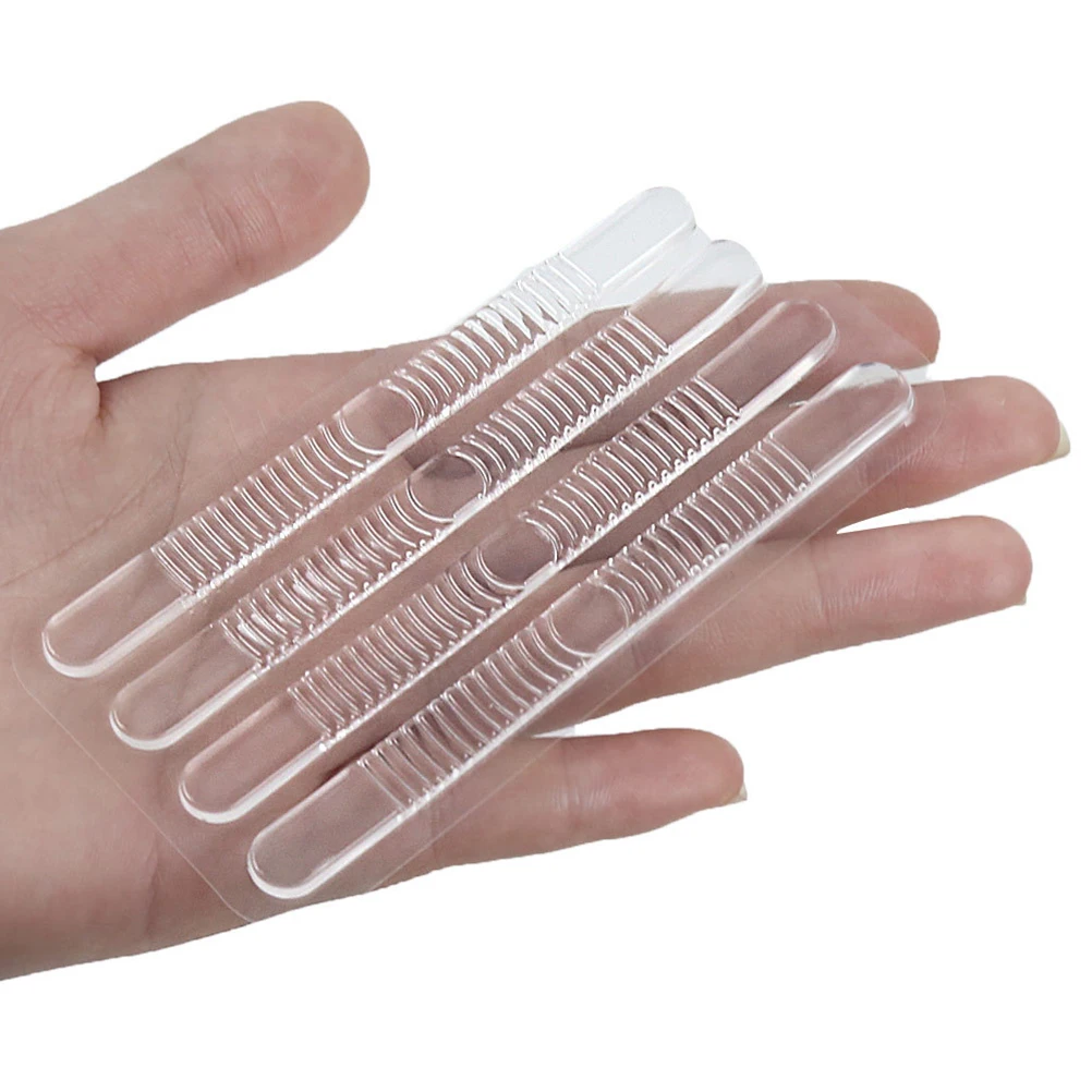 

12 Pcs Anti-wear Stickers Transparent Strips for Heel Grips Women Shoes Sling Back Reducing Friction Avoiding Blisters Shoe