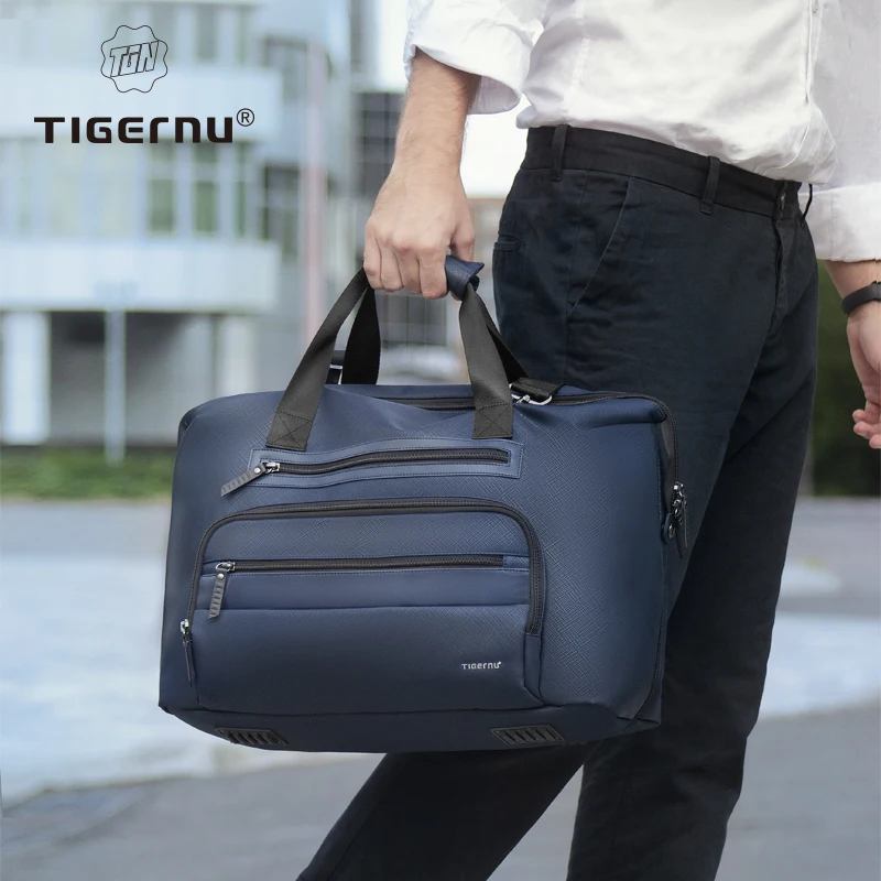

Tigernu Large Capacity Expandable 31L Waterproof Men Travel Bag Concise Men Handbag Duffel Luggage Bag Travel Male Shoulder Bags