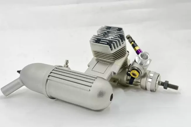 S46AII FC 46cc Two Stroke Fixed Wing RC Airplane Engine Kit with Exhaust Pipe & Carburetor Aircraft Motor for Aeromodelling