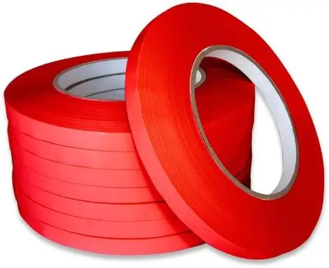duce Bag Closer seal tape 3/8 x 180 Yards (10 Rolls) (Red)