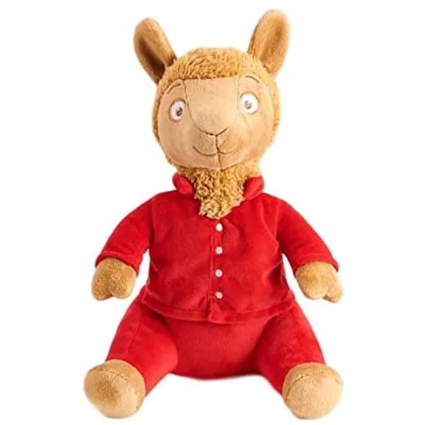 Novo bonito livros llama llama vermelho pijama pelúcia 26cm crianças brinquedos de pelúcia para crianças presentes de natal