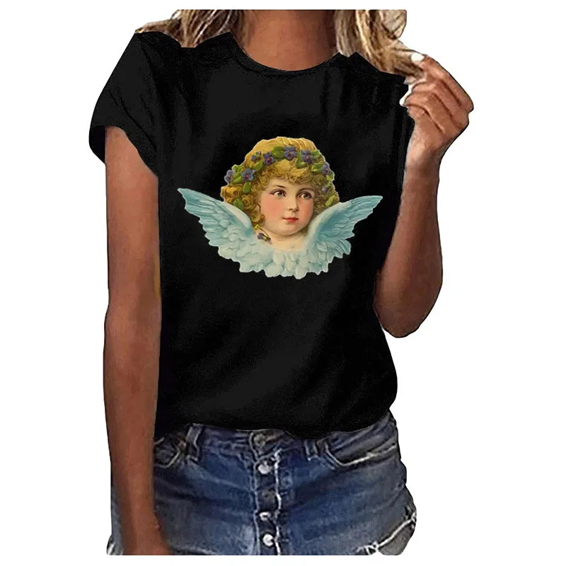 Mythical Angel Fairy Wings Cute Patches for Clothes Heat Transfer Thermal Stickers DIY Kids T shirt Iron on for Women Appliqued