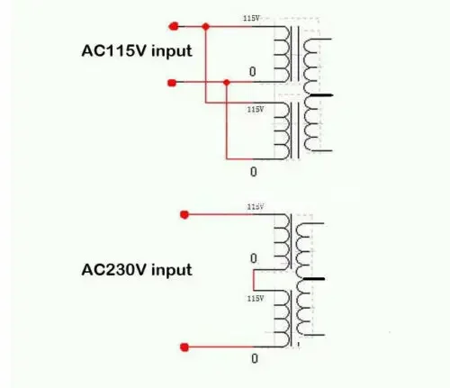 35W R-transformator rdzeniowy 0-115V * 2, aby 170V + 6.3V + 9V * 3 dla AD1865 nr rury DAC DIY