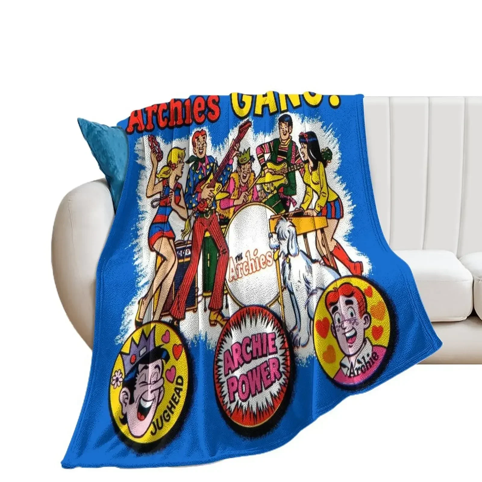 

Archie's Gang! Throw Blanket Retros Large Thins Blankets