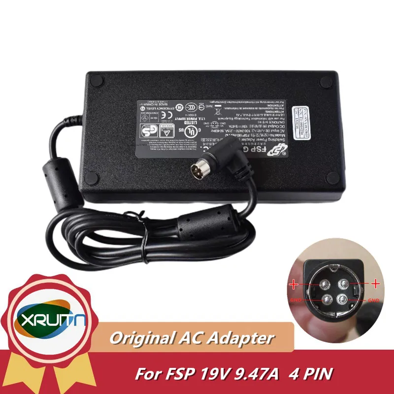 

FSP Group FSP180-ABAN2 9NA1802806 19V 9.47A 4-Pin Power AC Adapter For CLEVO P150 X511 Power Supply 9NA1800700FSP FSP180-AAAN1