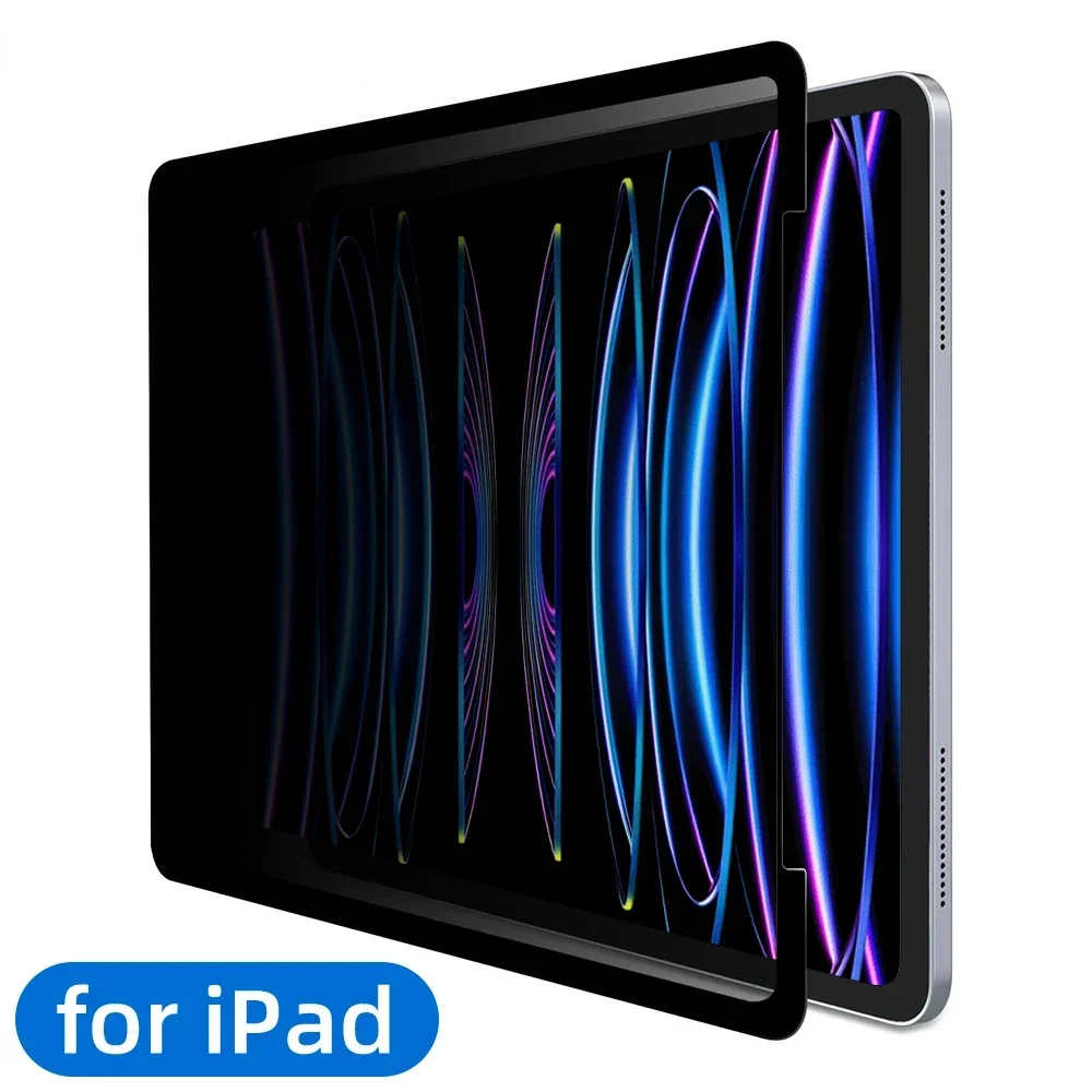 Privacy Screen Protector For iPad 10th Gen iPad Pro 10.5 11 12.9 Air 4 5th For iPad 10.2 7th 8th 9th Gen Removable Anti Spy Film