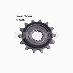 Output Sprocket 15 Teeth for CF450MT/650MT/650NK  0700-062030 or 14T sprocket for CF450NK/450SR 0MQ0-062030 16T for CF800NK800MT