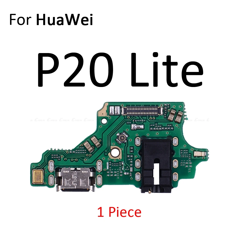 Peças de carregamento da placa do conector do porto cabo flexível com microfone mic para huawei p30 p20 pro p10 p9 plus mini p8 lite 2017