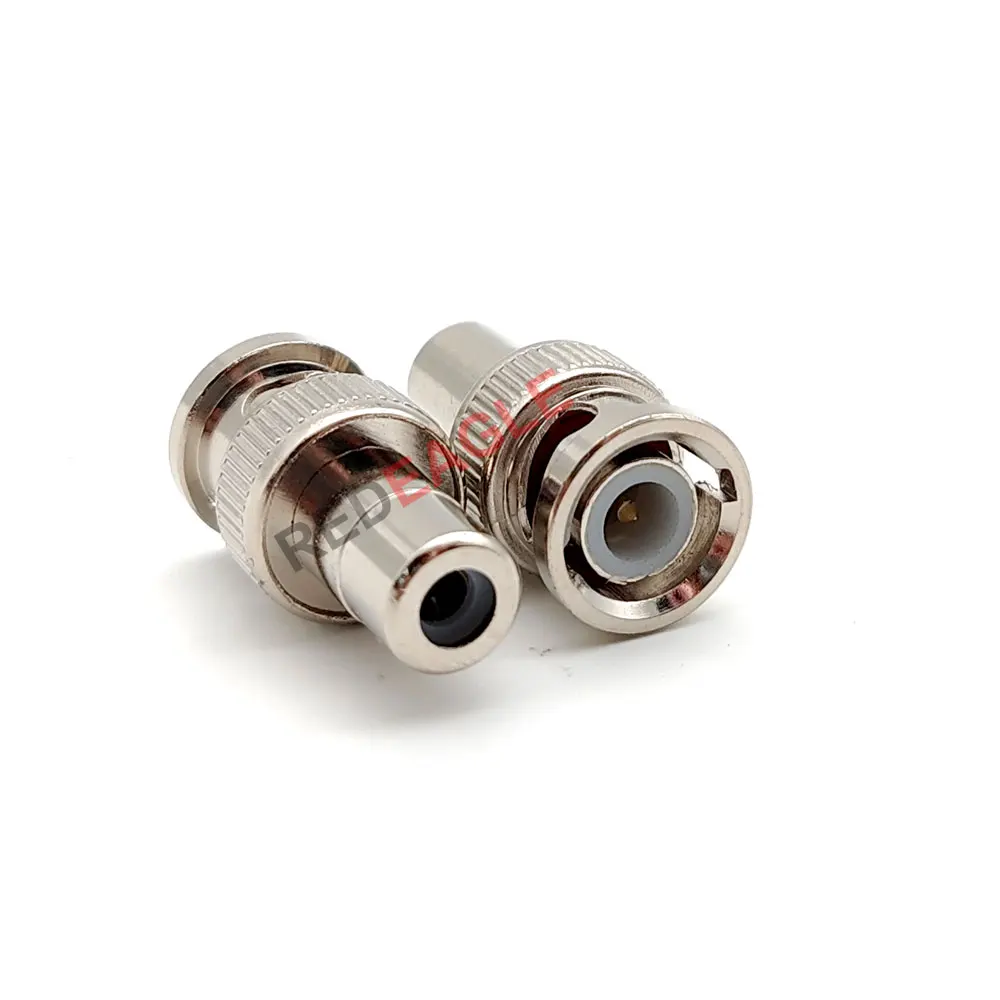 BNC RCA Connector Adapter Plug for CVBS Analog CCTV Video System