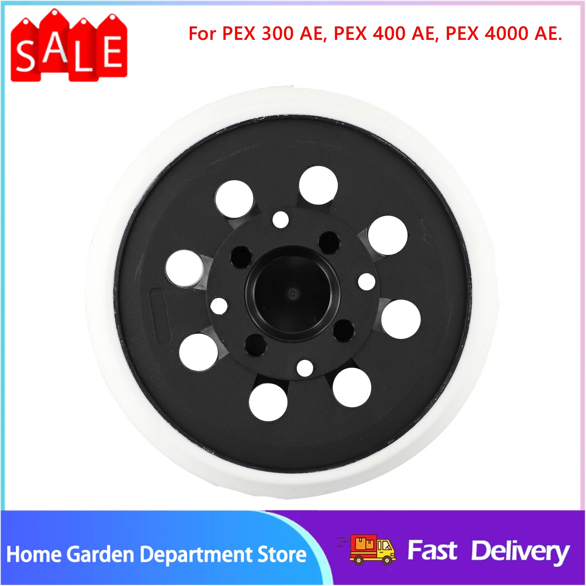 

5Inch/125mm Backing Pad Sanding-Pads Backing Plate For Bosch PEX 300 AE 400 AE 4000 AE Sander Electric Polishing Grinding Tools