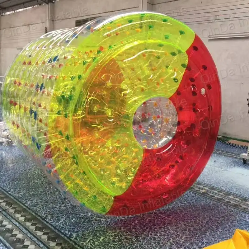 Flotteurs de piscine de 2.6m de Long, jouets, boule roulante gonflable, pour parc aquatique