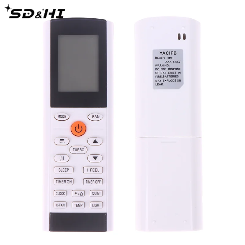 1 Piece Replacement For ELECTROLUX TADIRAN AC Air Conditioner Remote Control Universal YACIFB YAC1FB YAC1FB6 MSHV25D1S