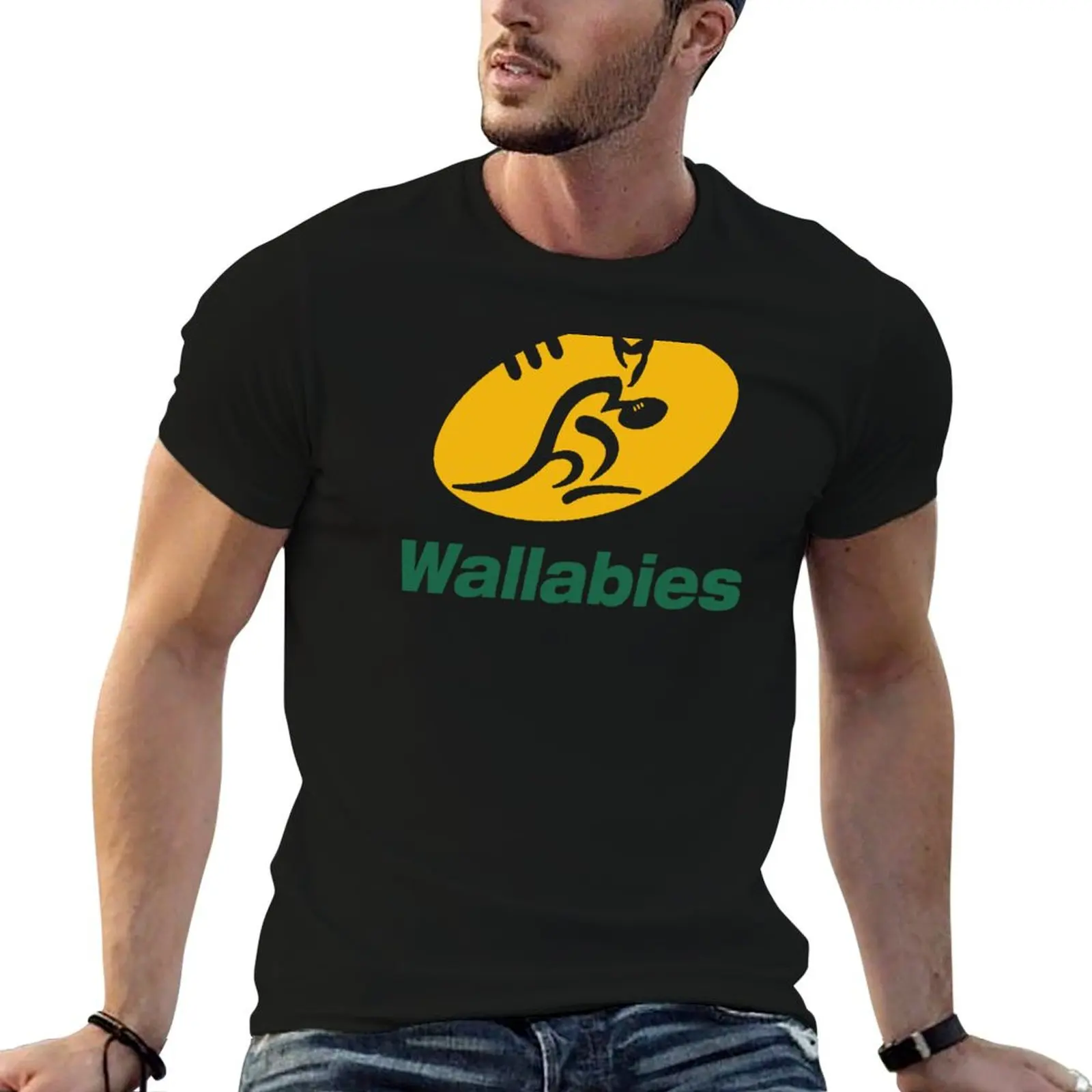 

shirts printed man essential Fans T-Shirt Rugby shirt t Wallabies for t