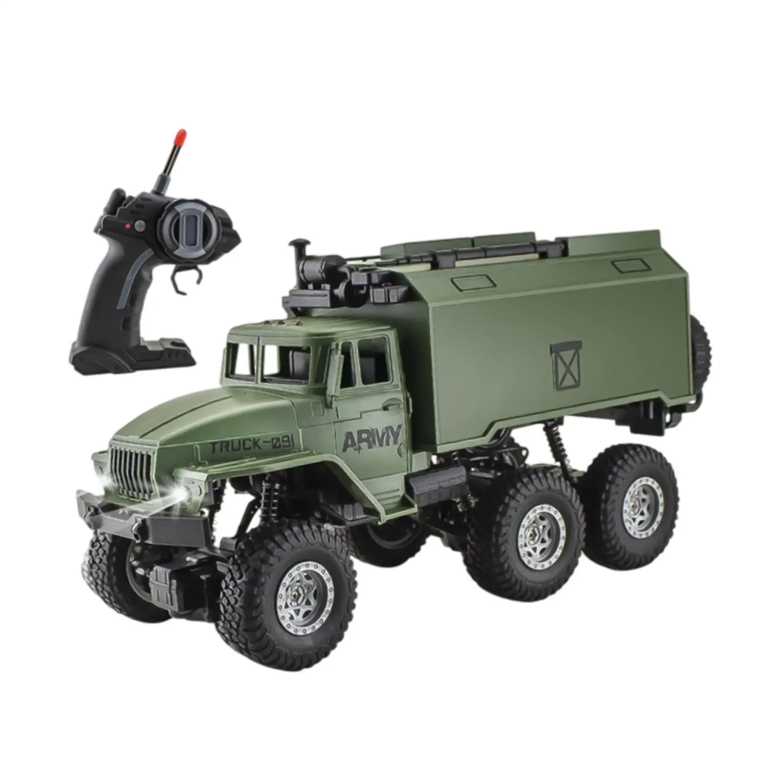 All Terrain RC Truck Multifunctional Diecast Vehicle Set Army Toy Car Set for Halloween Birthday Thanksgiving New Year Christmas