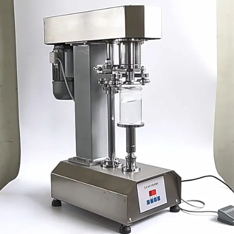 Commercial Can Sealing Machine 55mm Caliber Beverage Bottle PET/Aluminum Bottle 330/500/650ml Cans Sealer