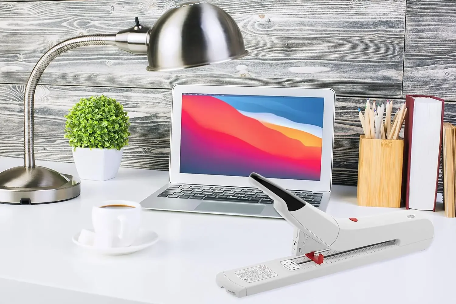 

Сверхмощный степлер с длинной рукояткой, глубина сцепления 9,75 дюйма, немецкая конструкция, емкость 20–170 листов, антижамор (023-0062) штамп и матрица