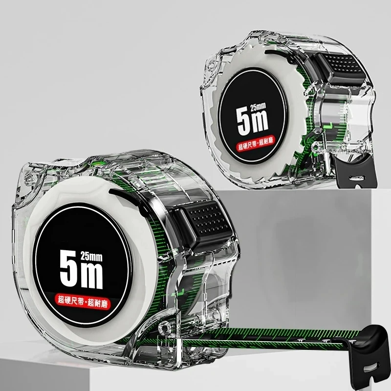 

Новая самоблокирующаяся флуоресцентная стальная рулетка с высокоточным лазерным маркировщиком, расширенная измерительная линейка-рулетка