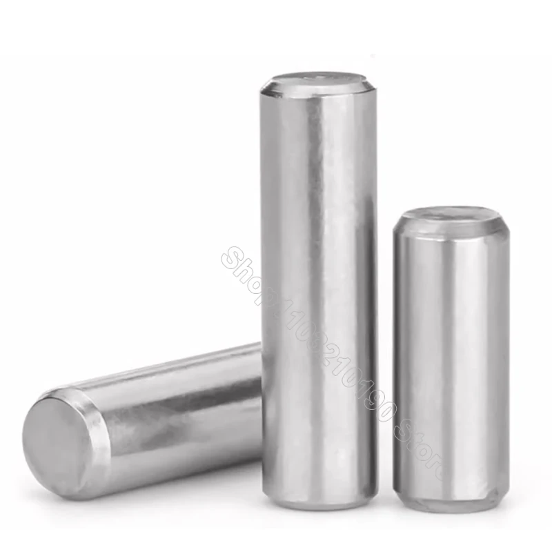 10-100Pc M1 M1.5 M2 M2.5 M3 M3.5 Cylindrical Locating Dowel Pin Stainless Steel Metal Fixing Shaft Lock Pins Round Bar Solid Rod