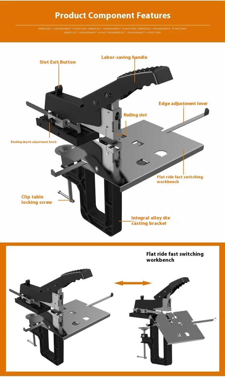 مصنع مكتب كتاب دباسة آلة تجليد المعادن اليدوية مع دباسة دبابيس عادية لخياطة الكتب