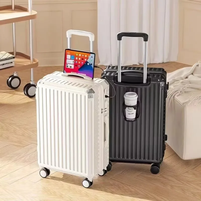 20 22 24 26 28-calowy bagażnik podróżny ABS Expand Domestic As Bag for Luggage Small Trolley Suit Case Business Trip Duża pojemność