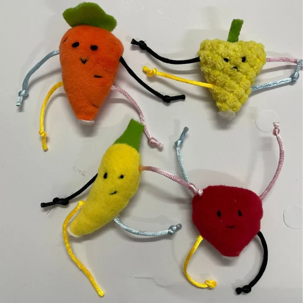 Coulisse rotante carota spremiagrumi peluche divertente creativo mouse frullatore giocattolo cartone animato borsa pendenti peluche ripiene