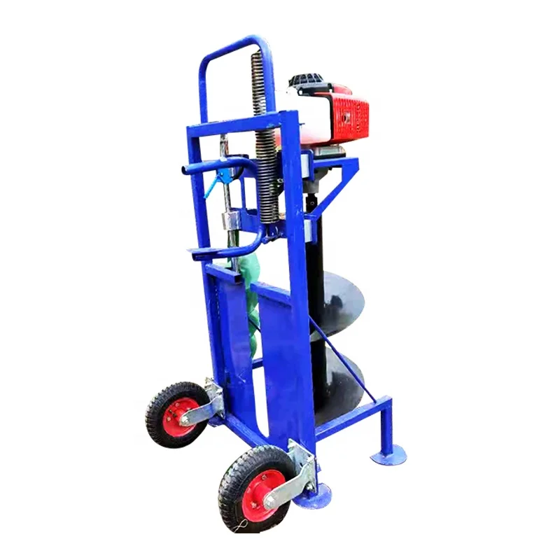 Multifunctional Garden Tools Portable Manual Tree Planting Earth Soil Auger Digging Machine